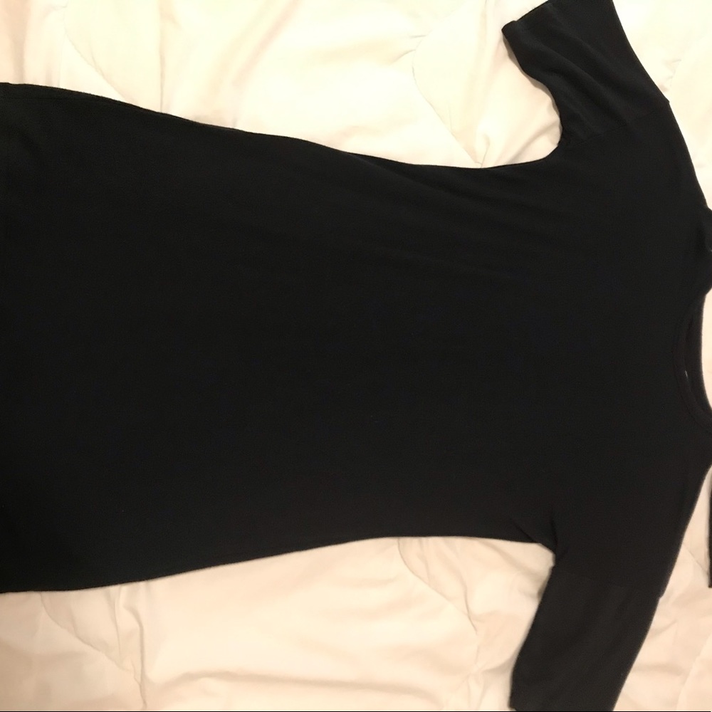 NWT Lou & Grey Cold Shoulder Sweater dress Sz XS